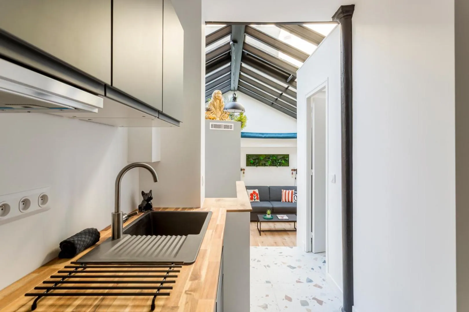 Apartment Relais Cocorico Artist Studio Glass Roof With Ac Paris